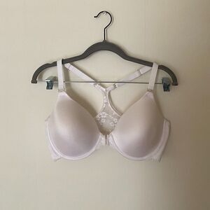 Maidenform The Dream Collection Front Close T-Back Bra White Size 38D